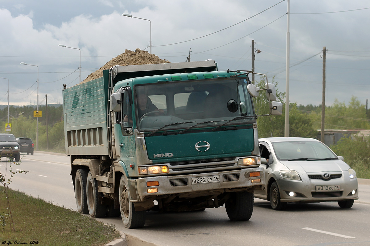 Саха (Якутия), № В 222 КР 14 — Hino FS