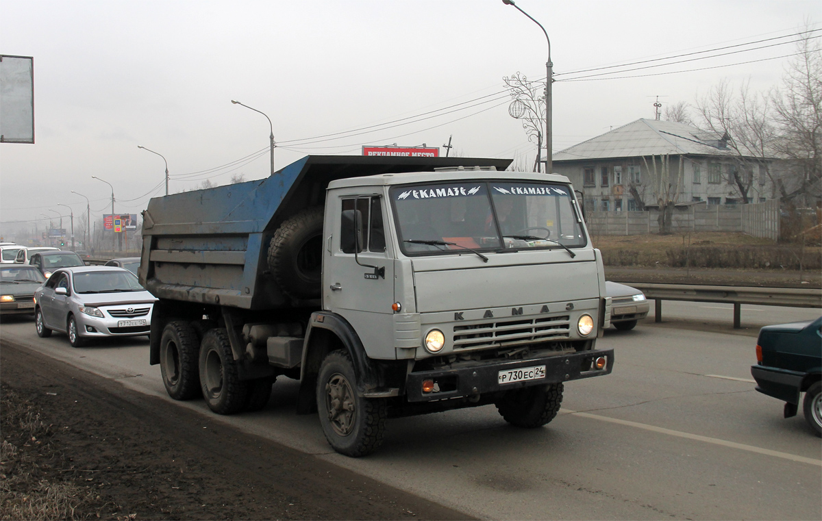 Красноярский край, № Р 730 ЕС 24 — КамАЗ-55111 [551110]