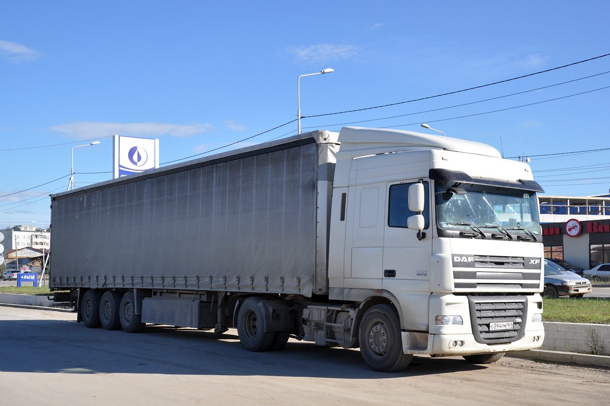 Ростовская область, № О 394 РМ 161 — DAF XF105 FT