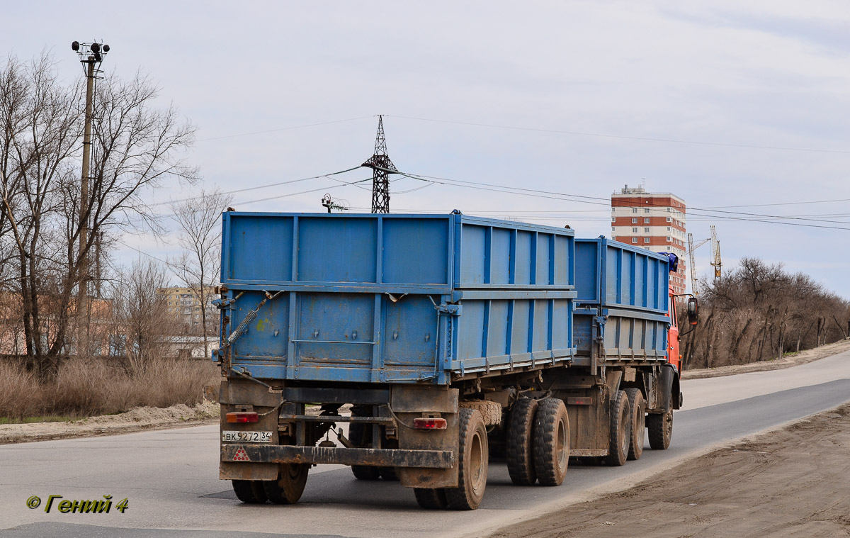 Волгоградская область, № Х 373 КУ 34 — КамАЗ-5320