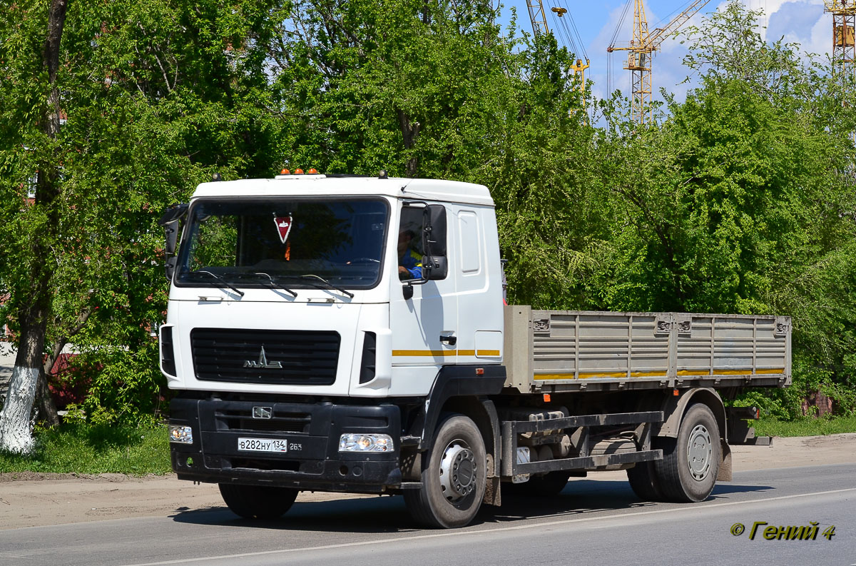 Волгоградская область, № В 282 НУ 134 — МАЗ-5340B5