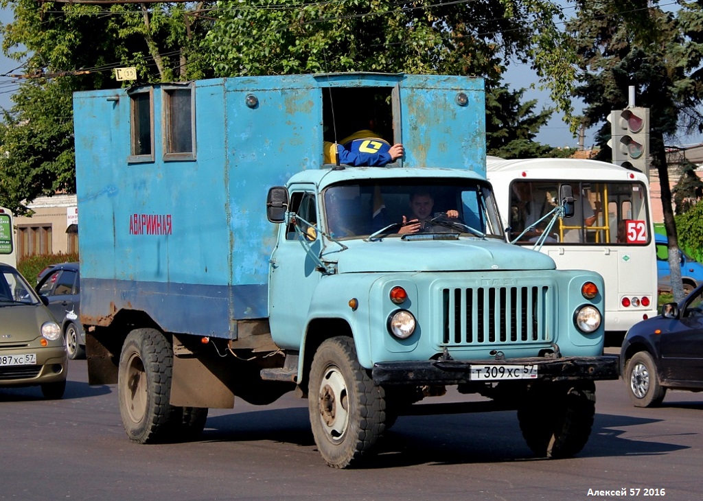 Орловская область, № Т 309 ХС 57 — ГАЗ-53-12