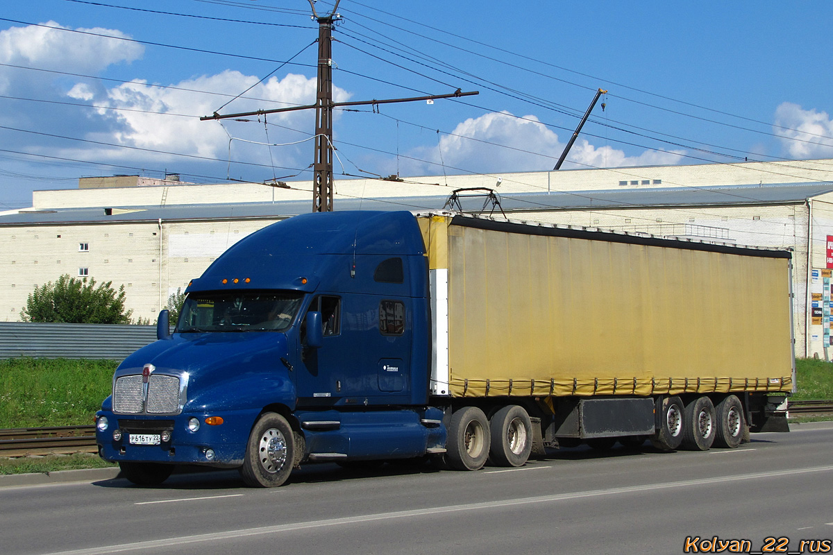 Алтайский край, № Р 616 ТУ 22 — Kenworth T2000