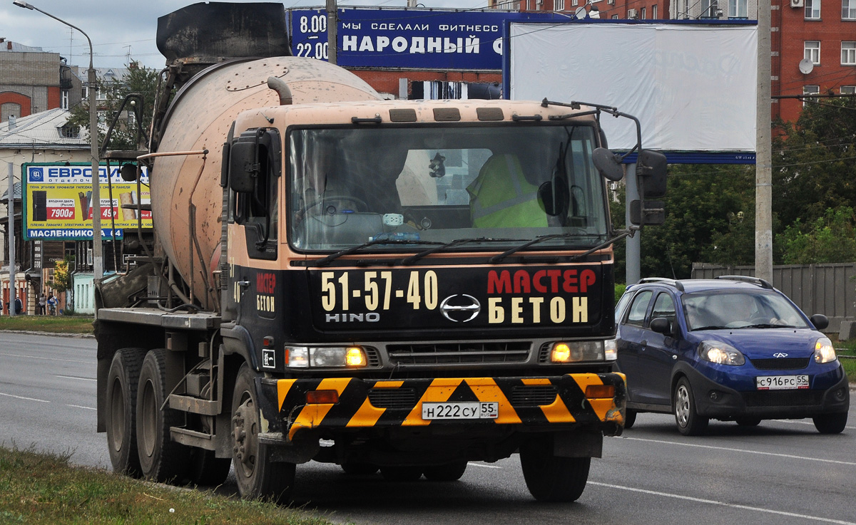 Омская область, № Н 222 СУ 55 — Hino Profia