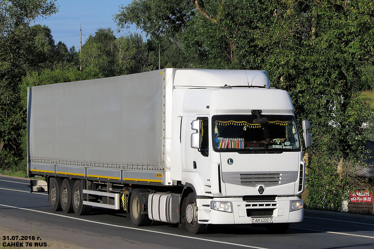 Минск, № АН 4332-7 — Renault Premium ('2006)