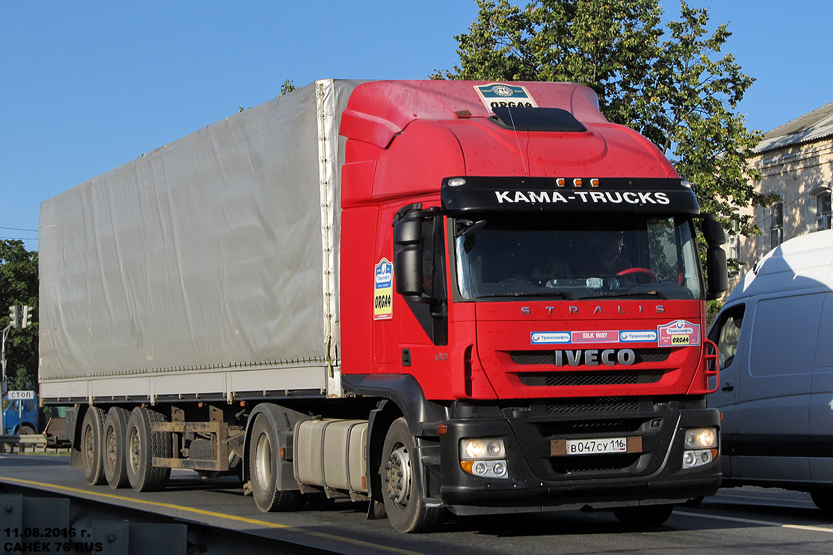 Татарстан, № В 047 СУ 116 — IVECO Stralis ('2007) 430