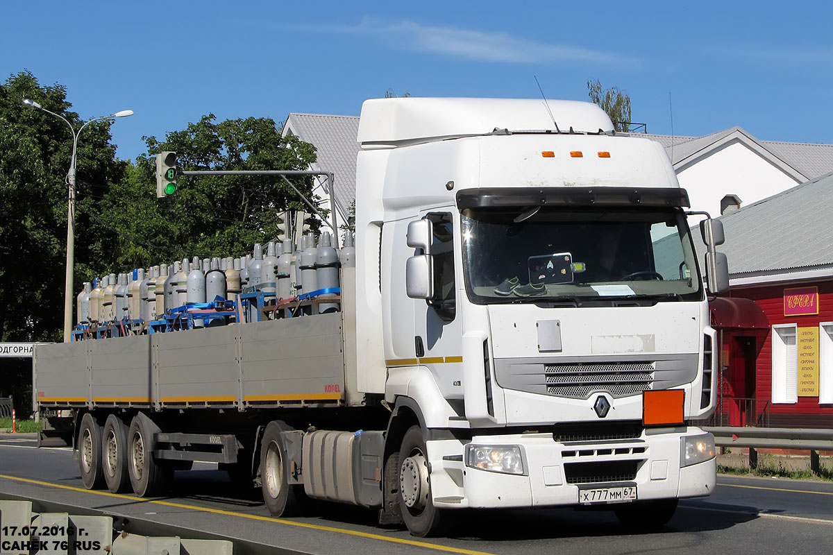 Смоленская область, № Х 777 ММ 67 — Renault Premium ('2006)