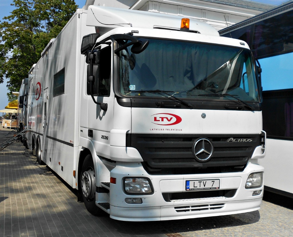 Латвия, № LTV 7 — Mercedes-Benz Actros ('2003) 2536