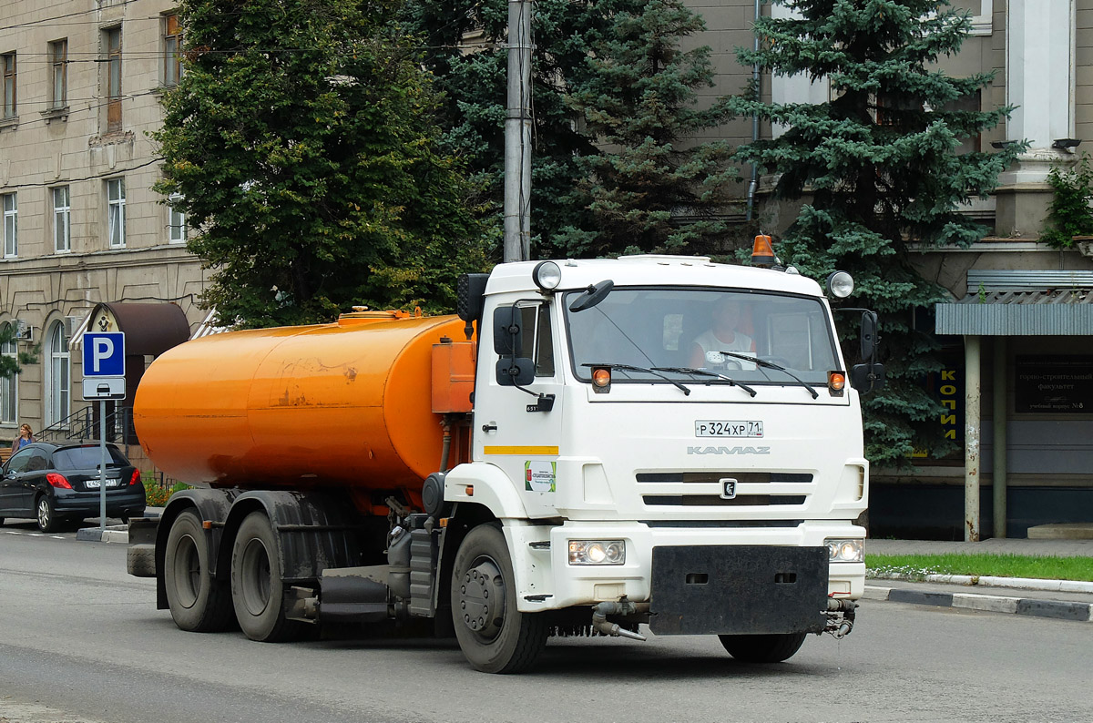 Тульская область, № Р 324 ХР 71 — КамАЗ-65115 (общая модель)