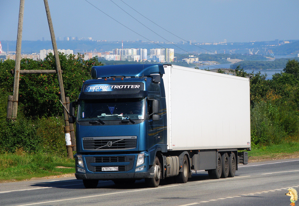 Свердловская область, № В 787 ВС 196 — Volvo ('2008) FH.460 [X9P]; Volvo ('2008) FH.460 "Чемпион Эпохи" (Нижегородская область)