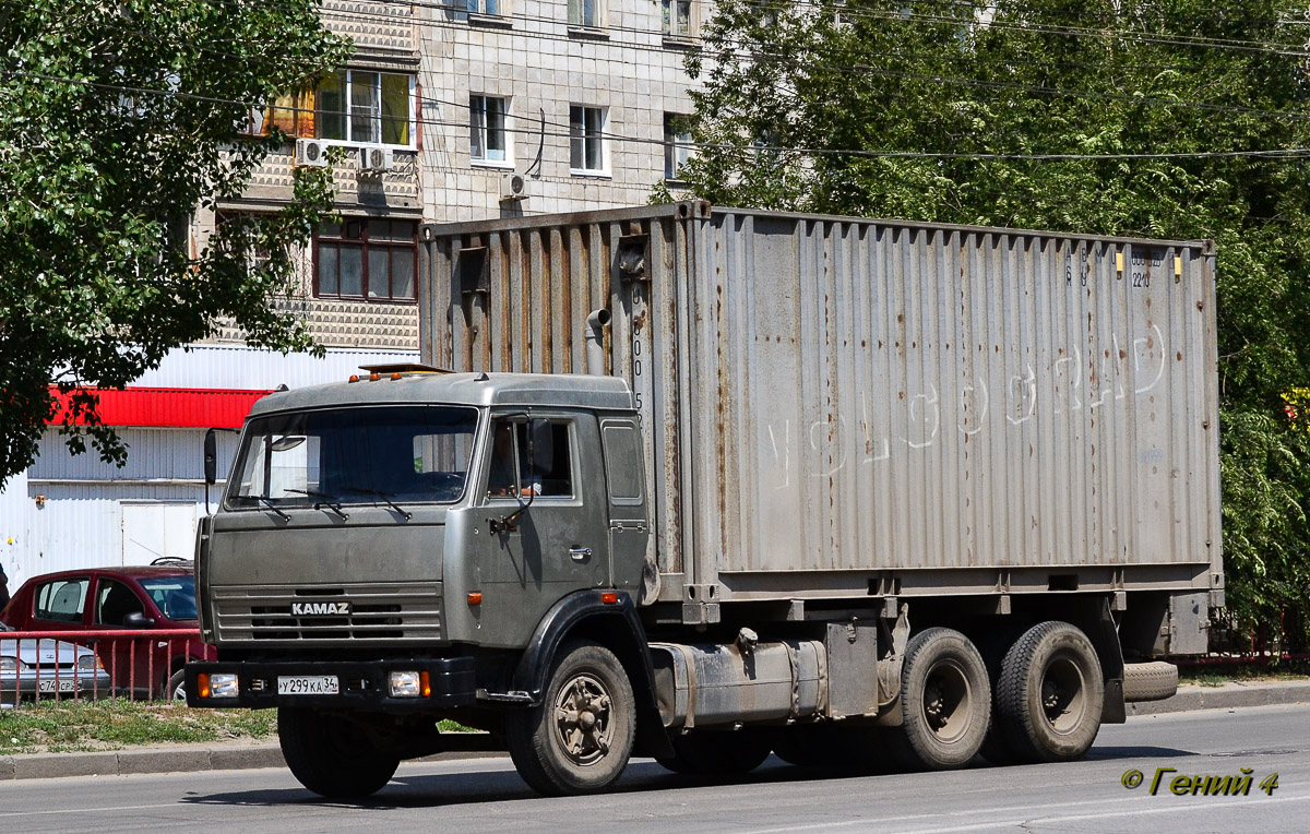 Волгоградская область, № У 299 КА 34 — КамАЗ-53212