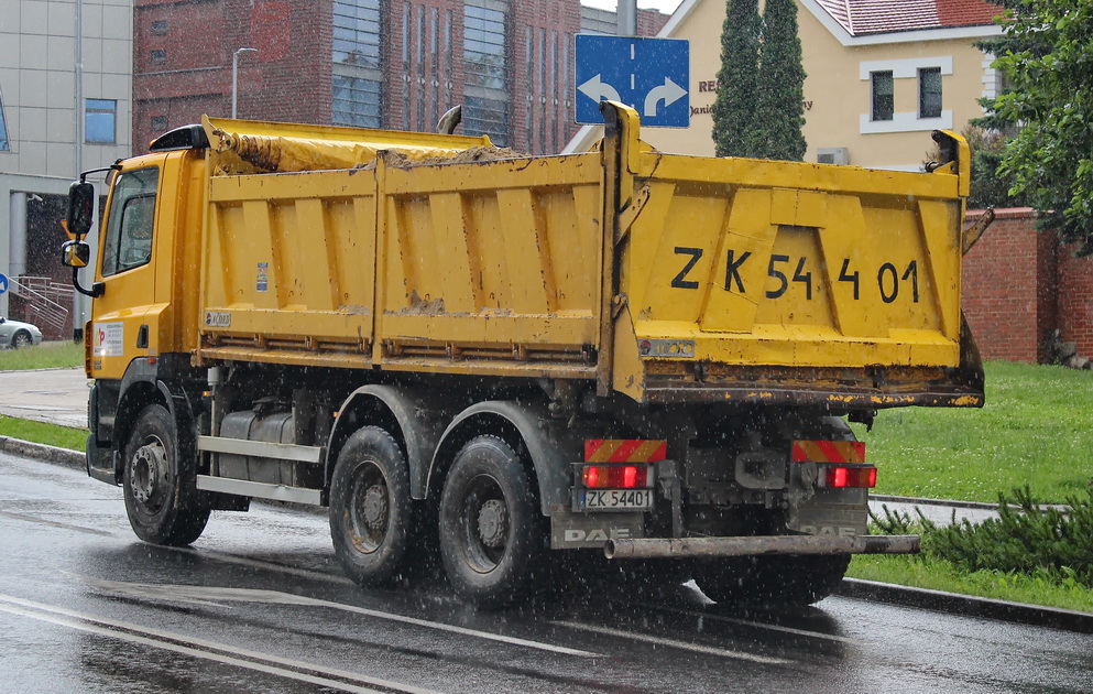 Польша, № ZK 54401 — DAF CF85 FAT