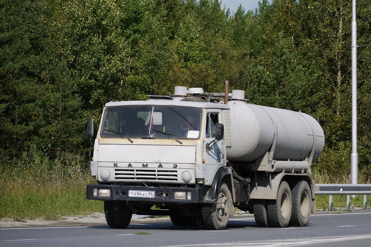 Ханты-Мансийский автоном.округ, № Т 494 АС 86 — КамАЗ-53213