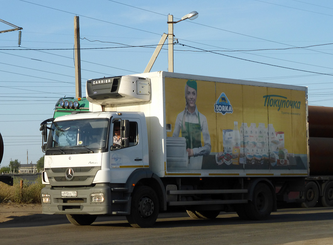 Волгоградская область, № А 910 ОС 134 — Mercedes-Benz Axor 1823