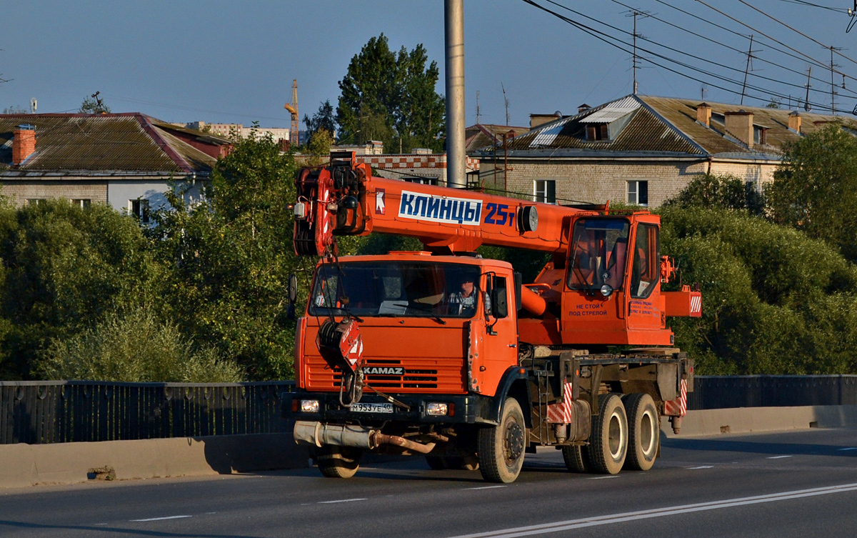 Калужская область, № М 953 УЕ 40 — КамАЗ-65115-62