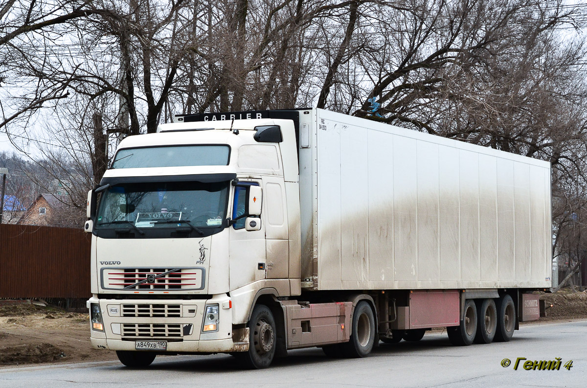 Московская область, № А 849 ХВ 190 — Volvo ('2002) FH12.440