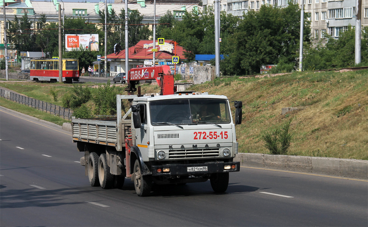 Красноярский край, № Н 821 ЕМ 86 — КамАЗ-53212