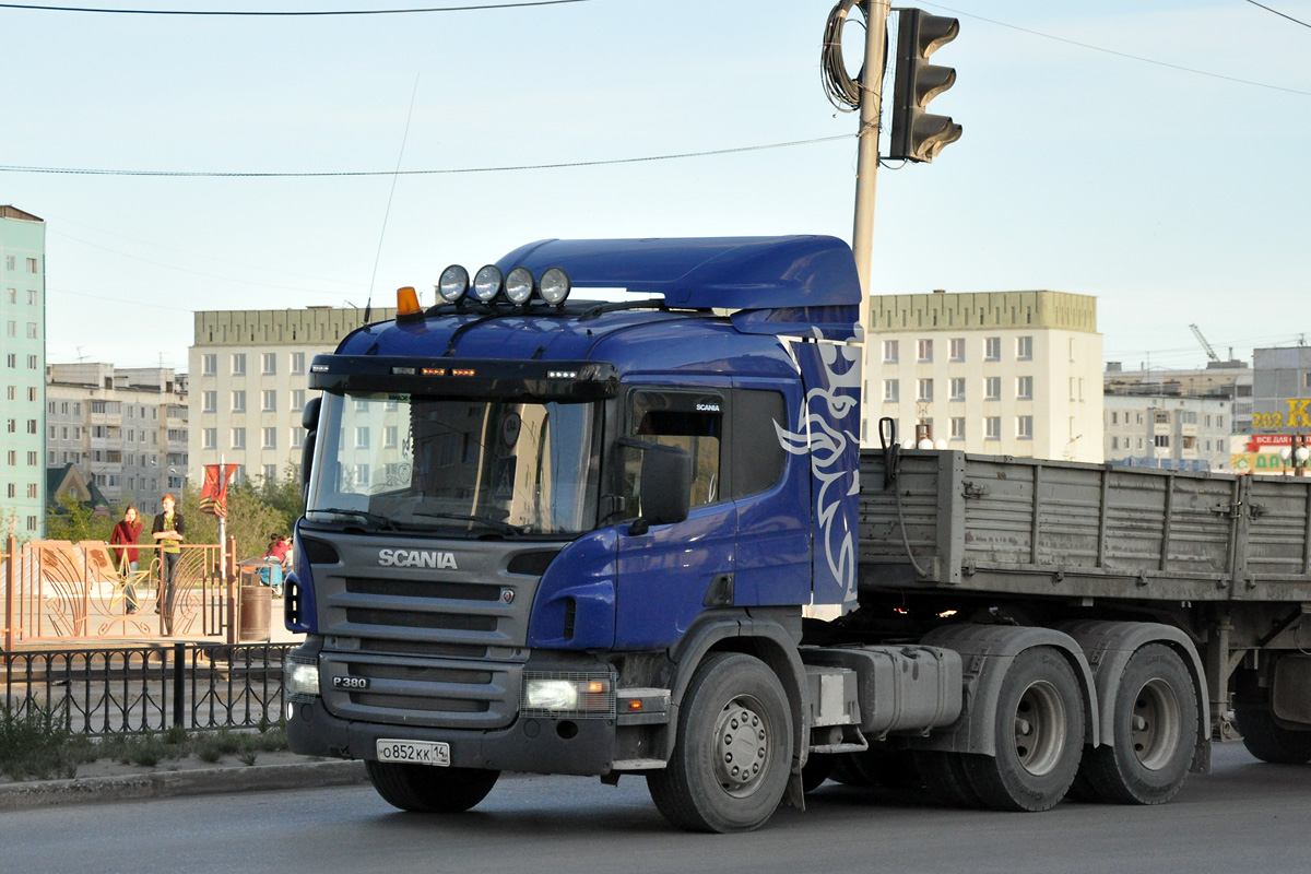 Саха (Якутия), № О 852 КК 14 — Scania ('2004) P380