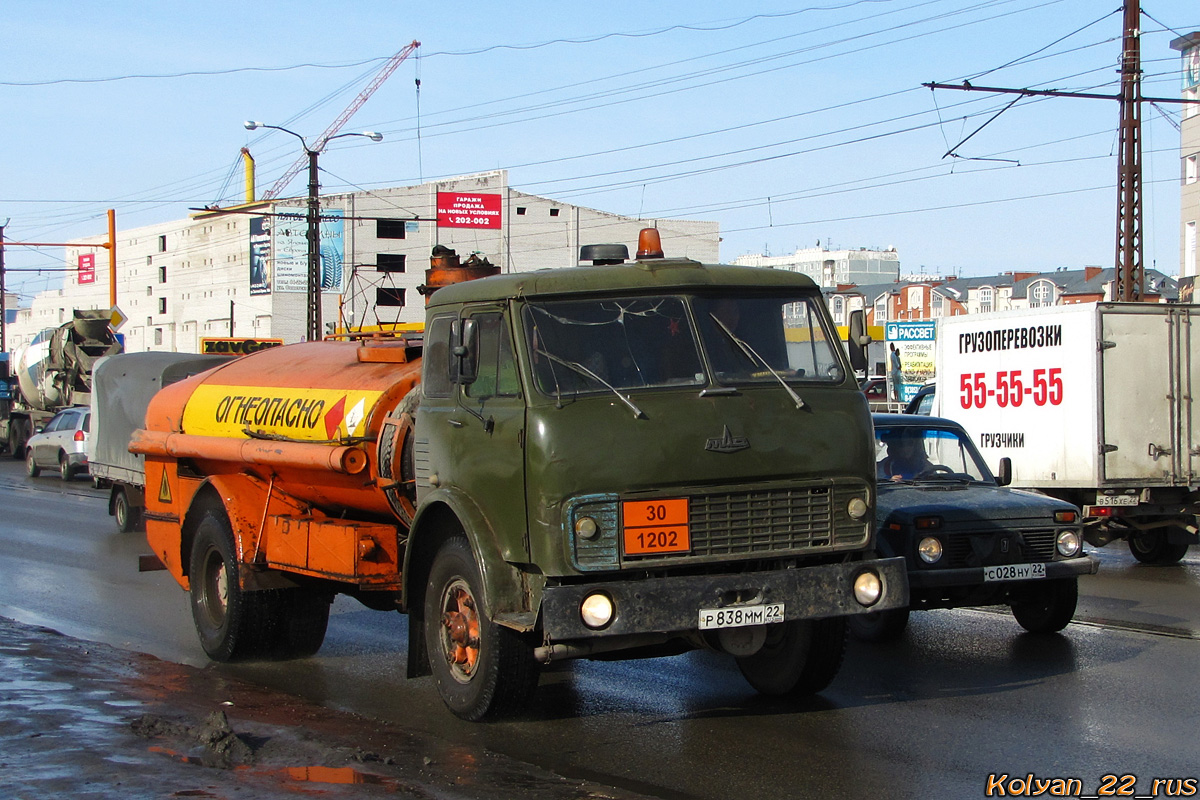 Алтайский край, № Р 838 ММ 22 — МАЗ-5334