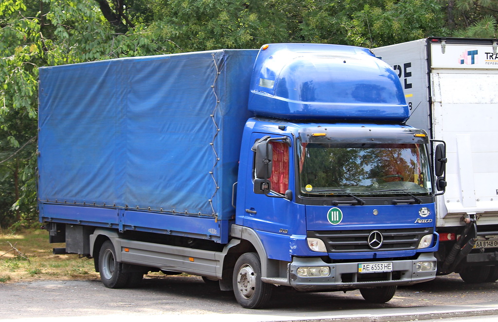 Днепропетровская область, № АЕ 6553 НЕ — Mercedes-Benz Atego 818