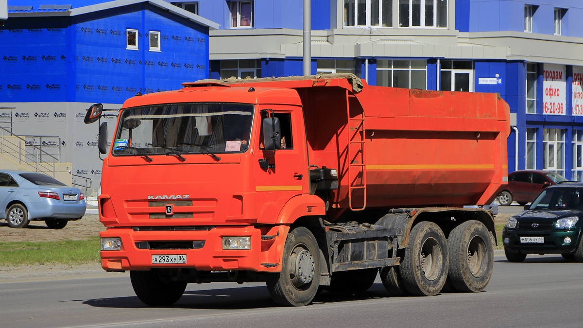 Ханты-Мансийский автоном.округ, № А 293 ХУ 86 — КамАЗ-65115-N3