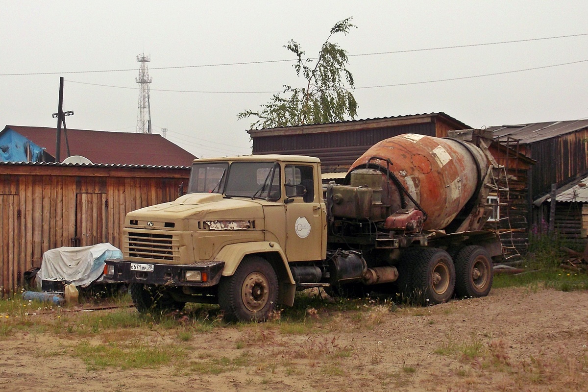 Саха (Якутия), № О 671 МР 38 — КрАЗ-65101