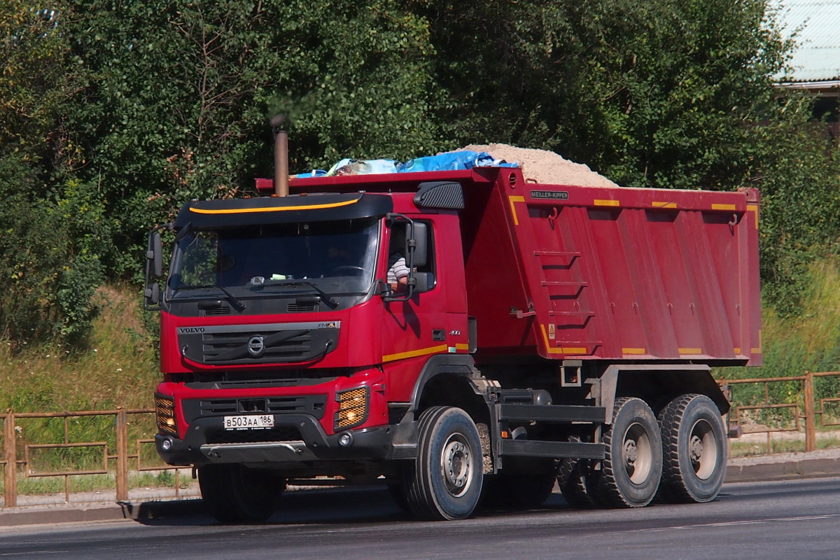 Ханты-Мансийский автоном.округ, № В 503 АА 186 — Volvo ('2010) FMX.400 [X9P]