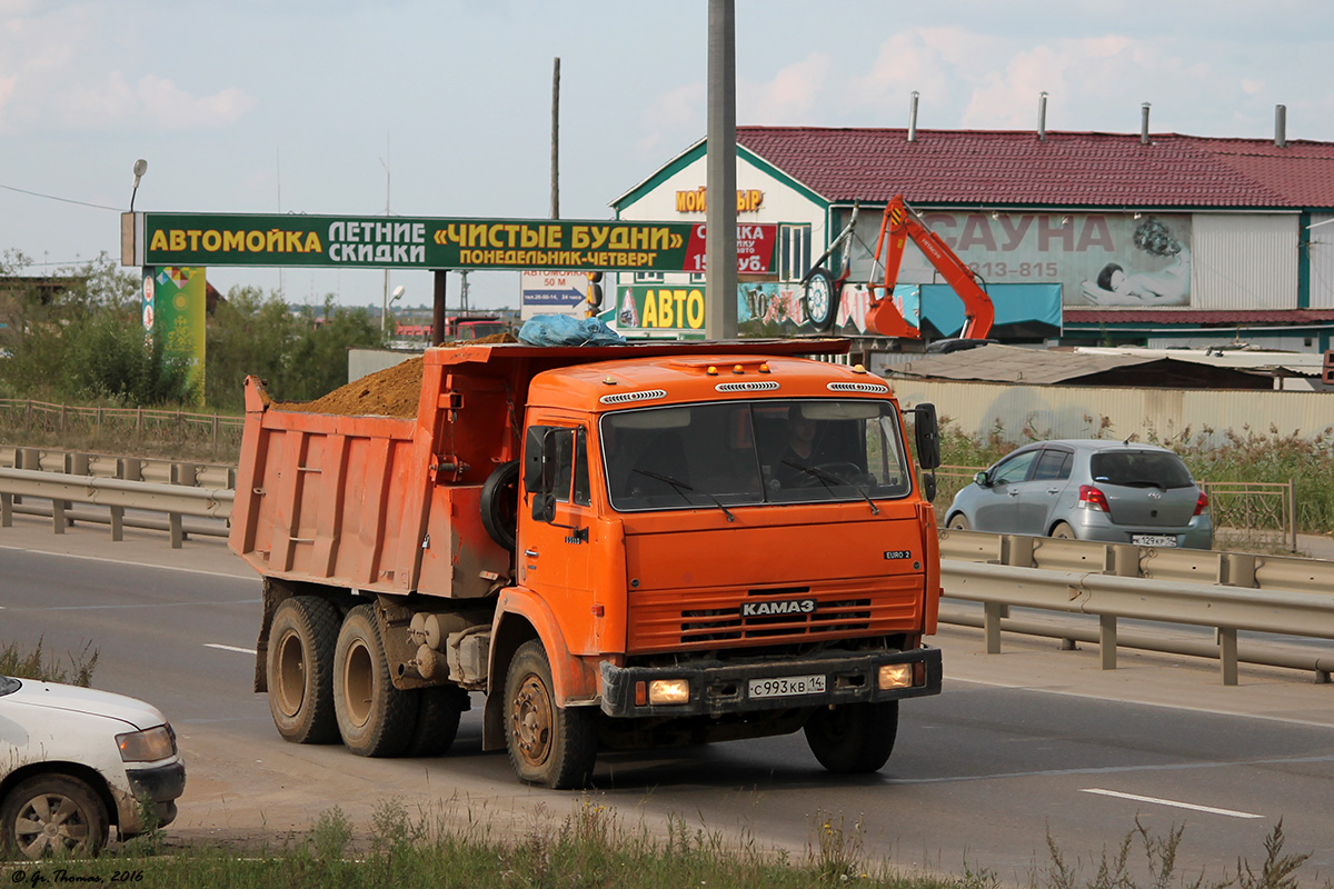 Саха (Якутия), № С 993 КВ 14 — КамАЗ-65115-02 [65115C]