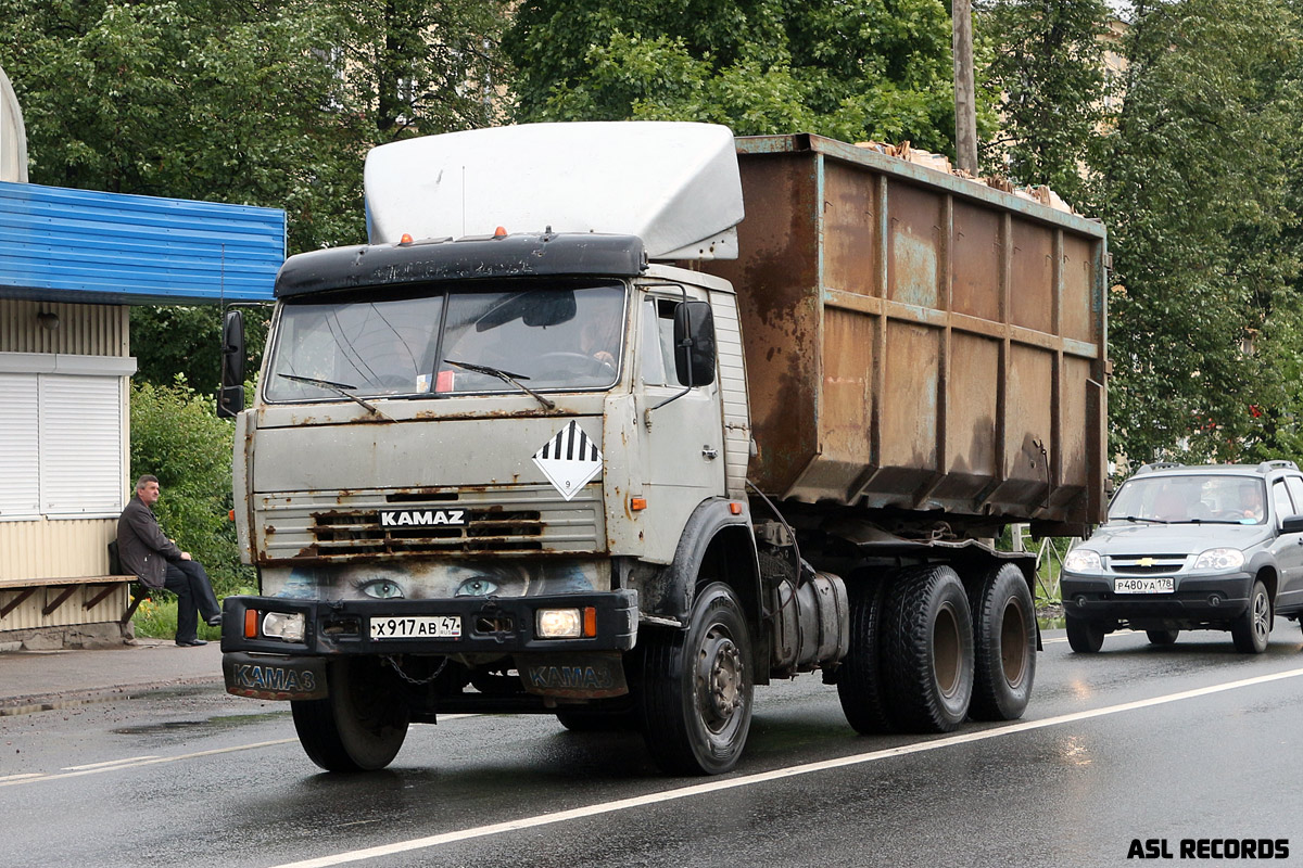 Ленинградская область, № Х 917 АВ 47 — КамАЗ-53229-15 [53229R]