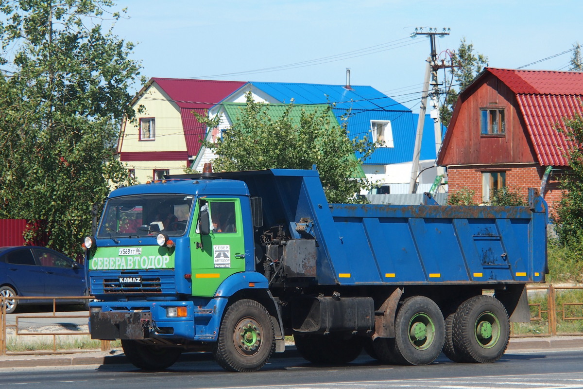 Ханты-Мансийский автоном.округ, № Х 568 ТТ 86 — КамАЗ-6520 [652000]