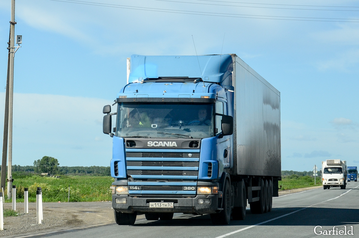 Орловская область, № Н 113 ТН 57 — Scania ('1996) R114L