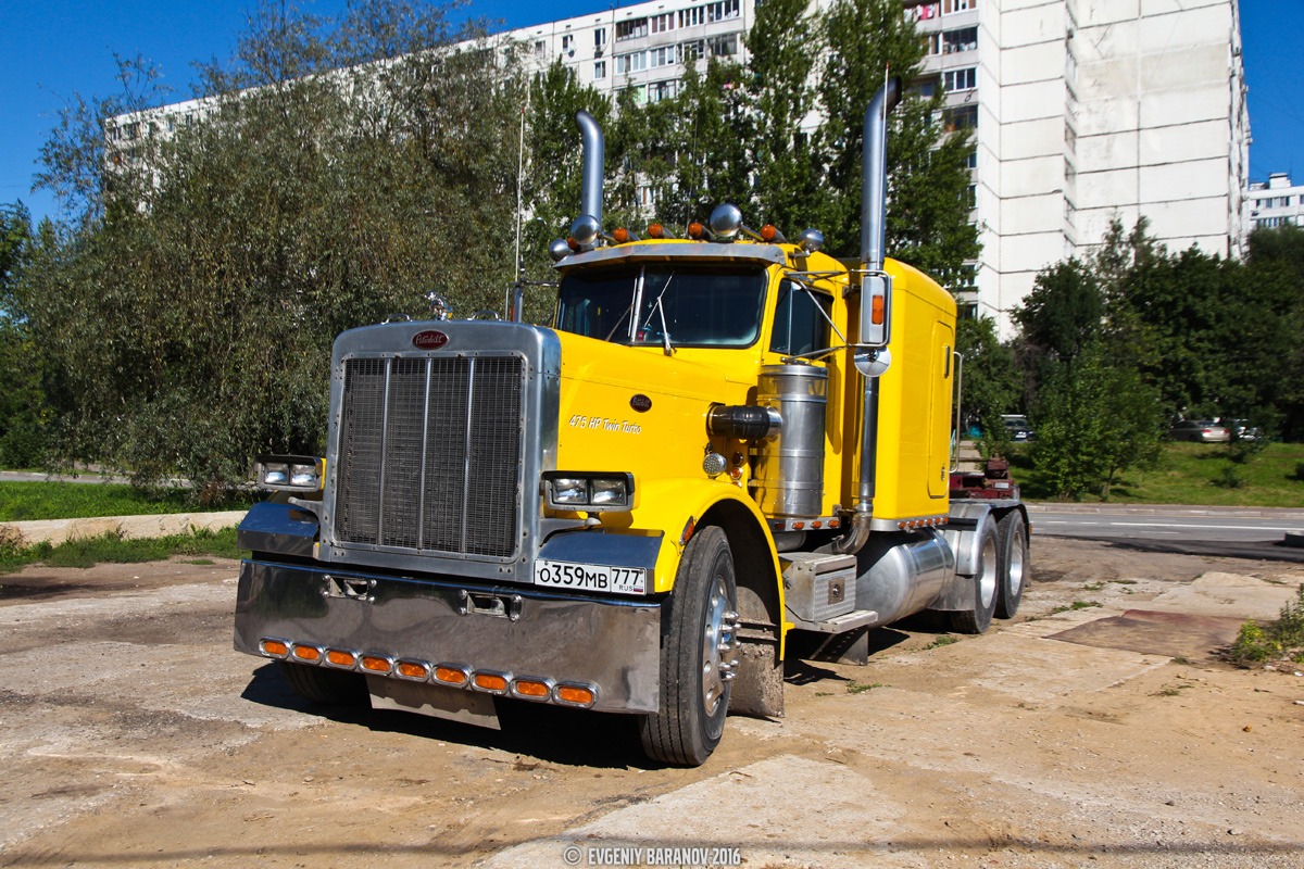 Москва, № О 359 МВ 777 — Peterbilt 359