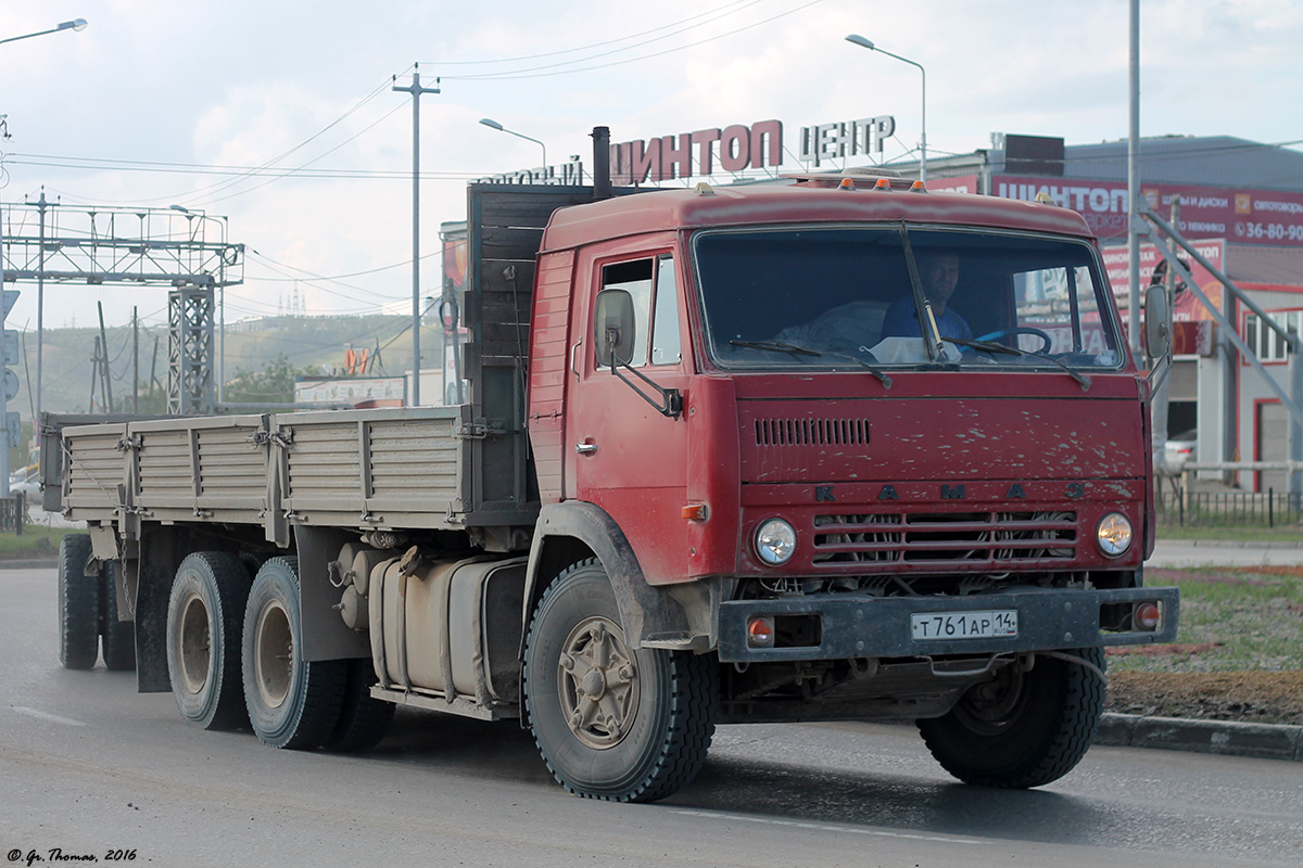 Саха (Якутия), № Т 761 АР 14 — КамАЗ-53212