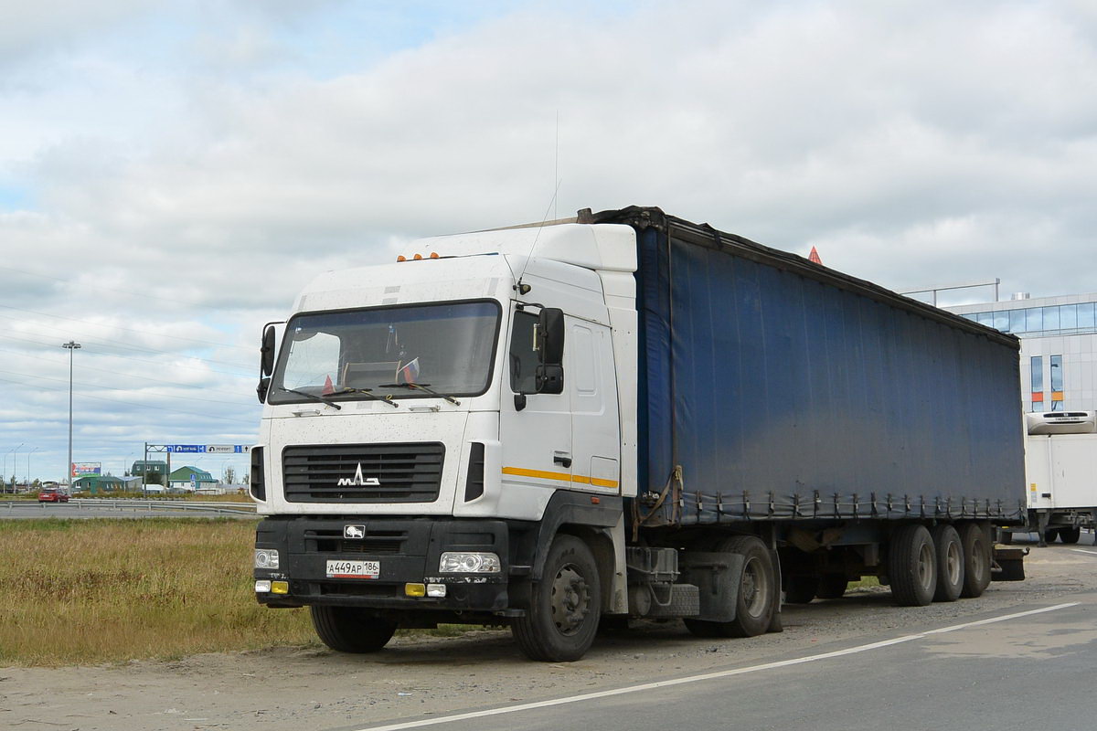 Ханты-Мансийский автоном.округ, № А 449 АР 186 — МАЗ-5440A9