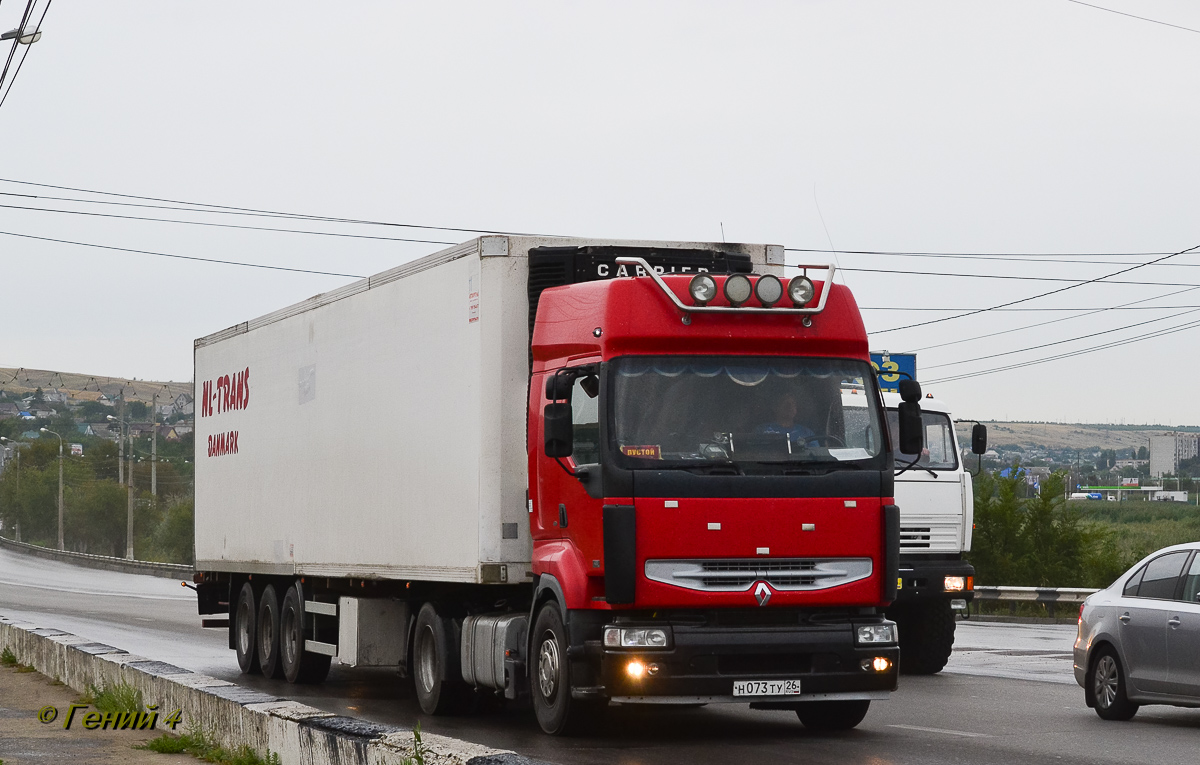 Ставропольский край, № Н 073 ТУ 26 — Renault Premium ('1996)