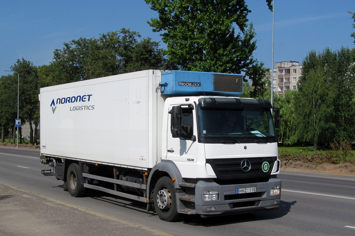 Литва, № HHZ 115 — Mercedes-Benz Axor 1828