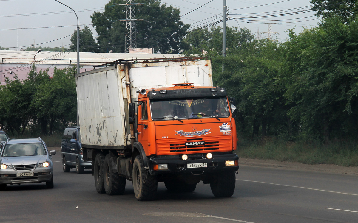 Красноярский край, № М 162 УК 24 — КамАЗ-43118-15 [43118R]