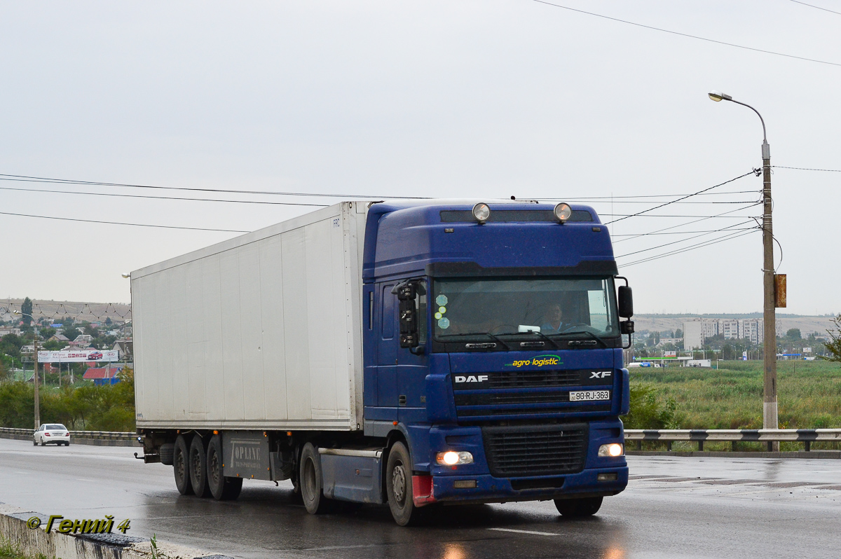 Азербайджан, № 90-RJ-363 — DAF XF95 FT