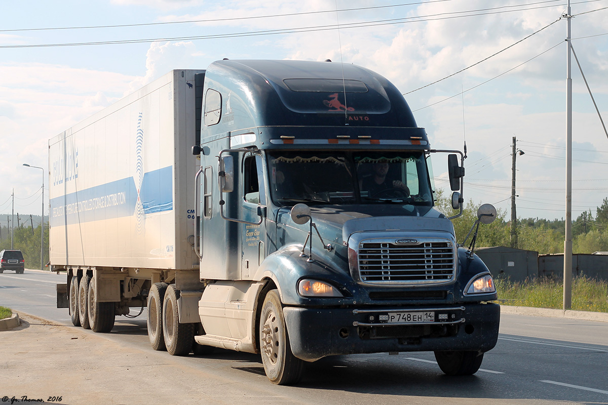 Саха (Якутия), № Р 748 ЕН 14 — Freightliner Columbia