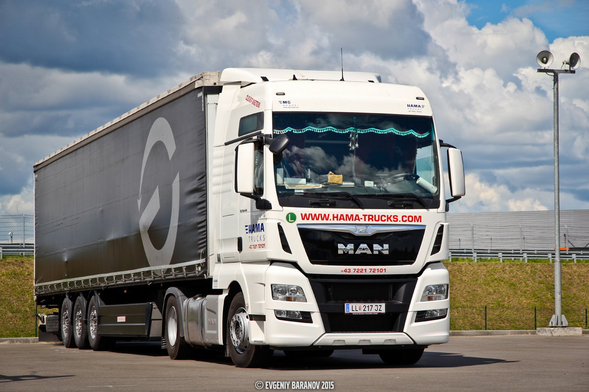 Австрия, № LL 217 JZ — MAN TGX ('2012) 18.440