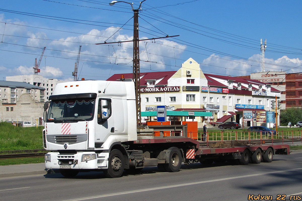 Белгородская область, № Р 205 РХ 31 — Renault Premium ('2006) [X9P]