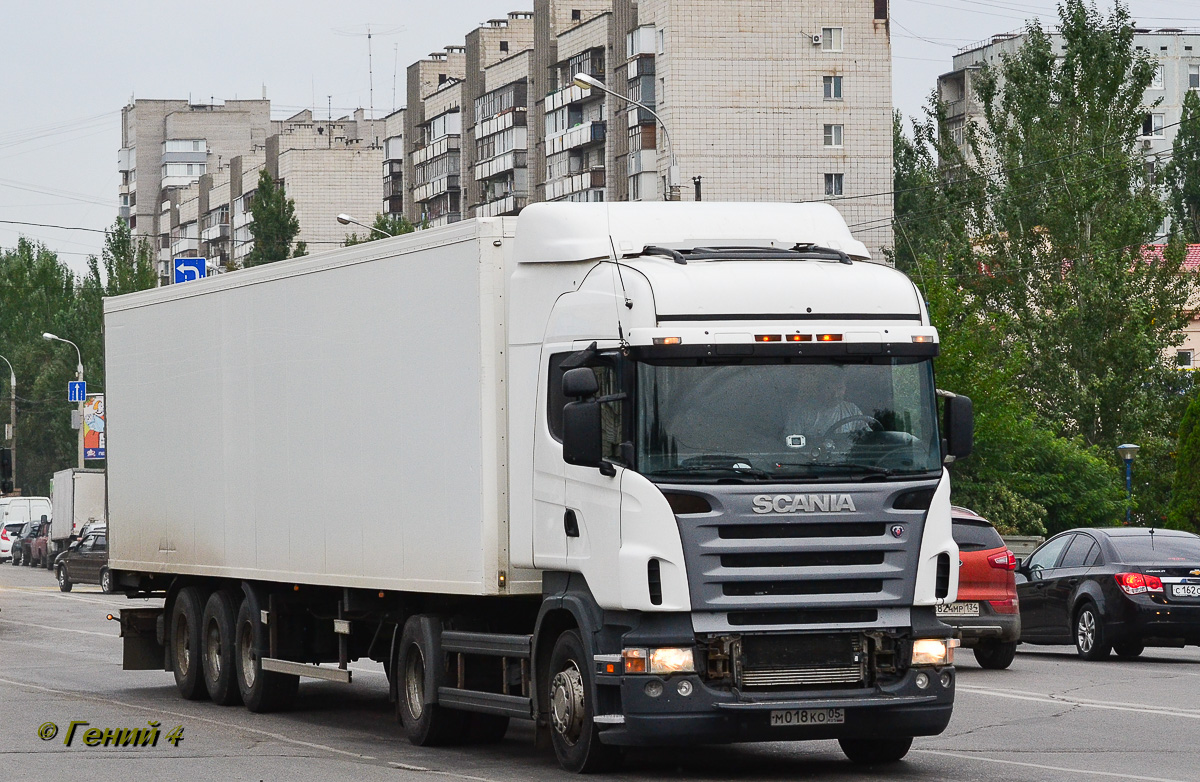 Дагестан, № М 018 КО 05 — Scania ('2004, общая модель)