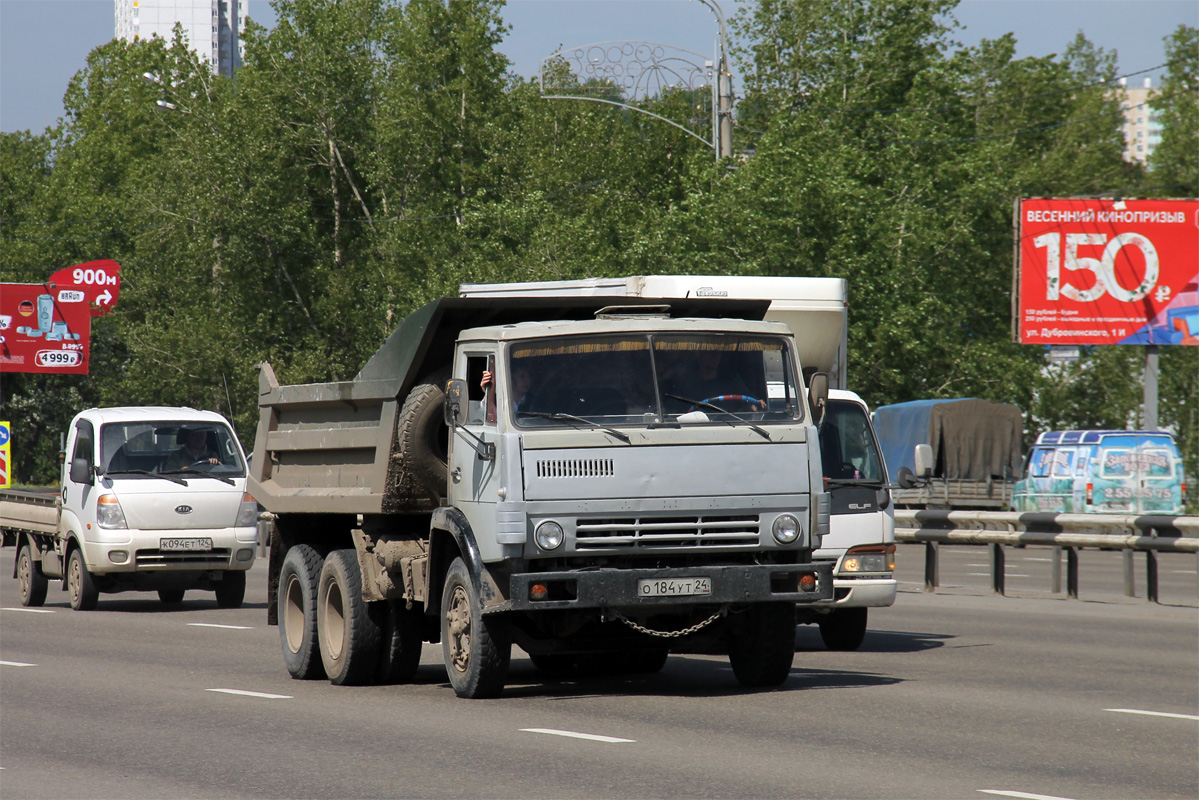 Красноярский край, № О 184 УТ 24 — КамАЗ-55111 [551110]