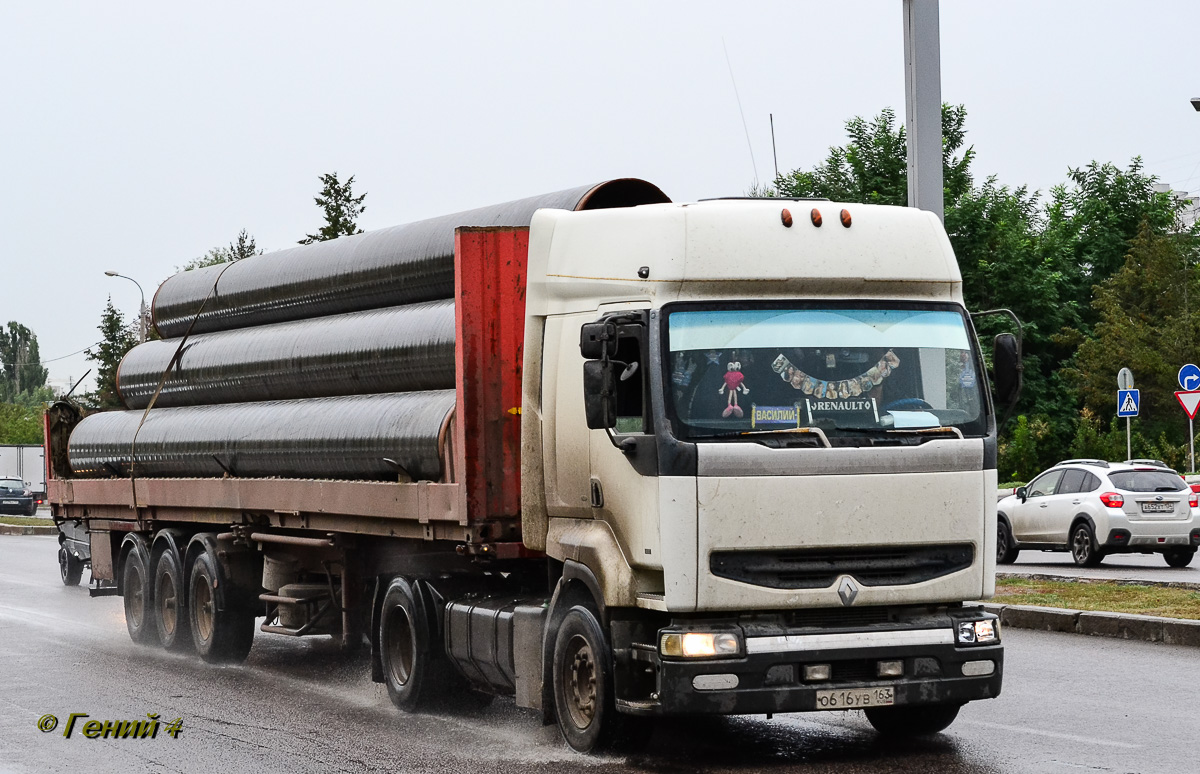 Самарская область, № О 616 УВ 163 — Renault Premium ('1996)