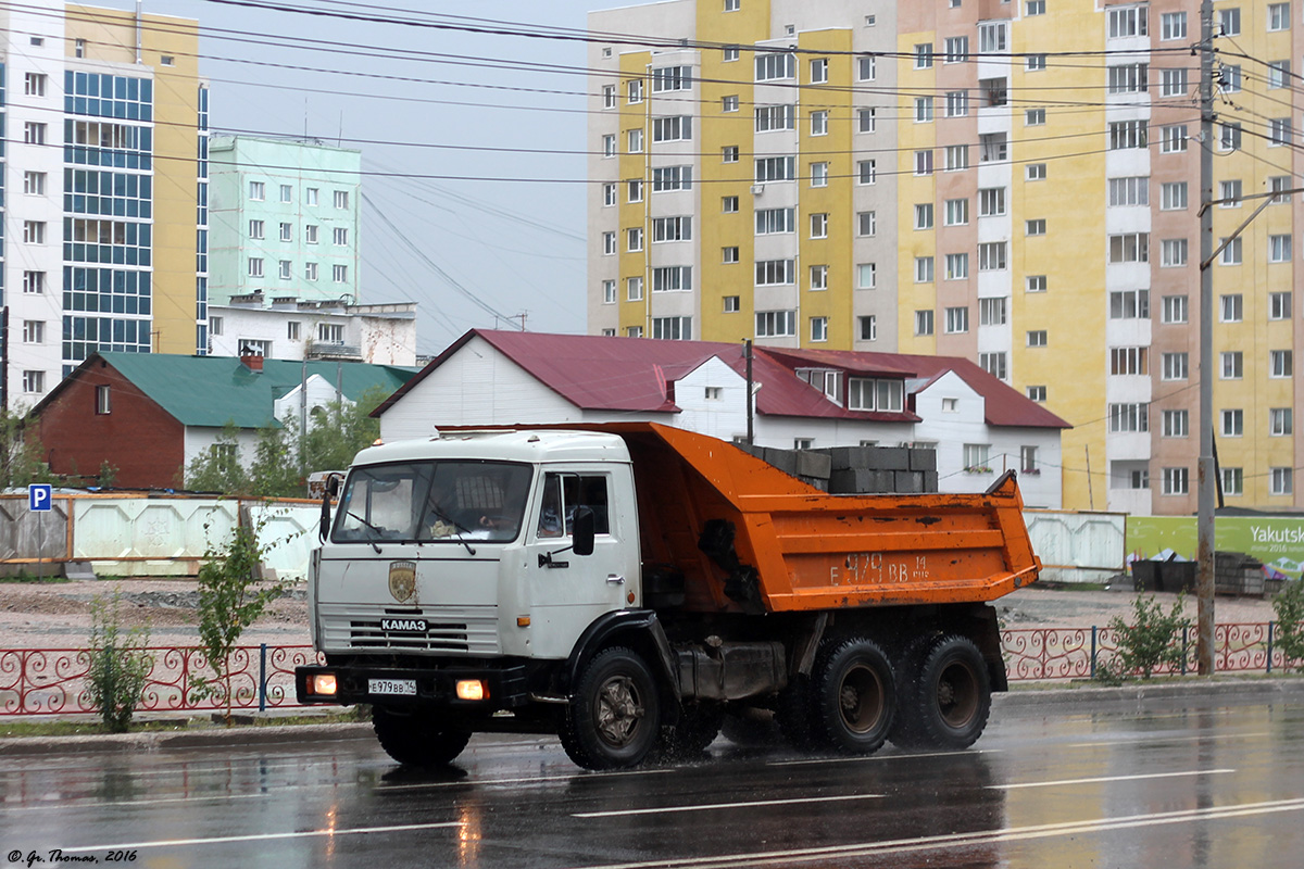 Саха (Якутия), № Е 979 ВВ 14 — КамАЗ-55111-02 [55111C]