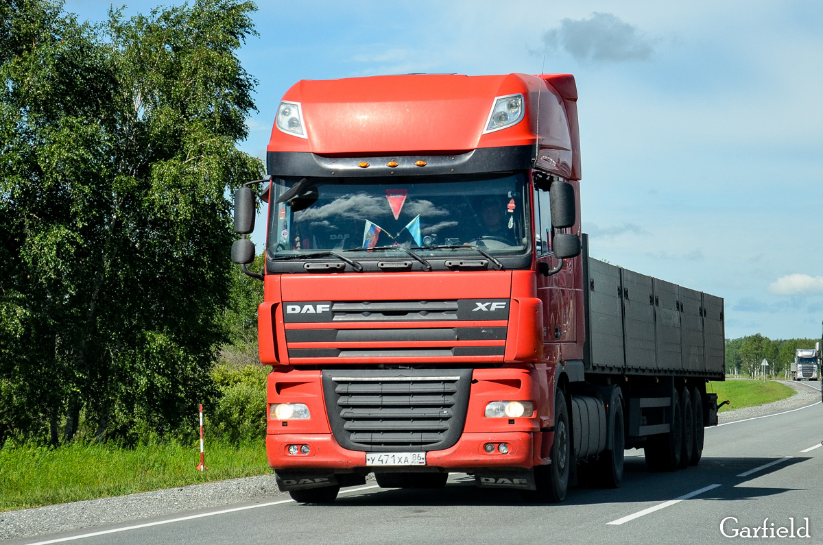 Ханты-Мансийский автоном.округ, № У 471 ХА 86 — DAF XF105 FT