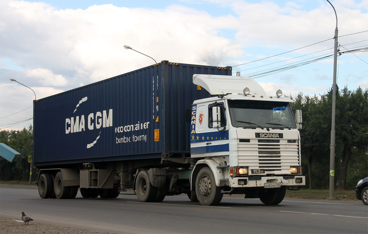 Красноярский край, № А 482 ВЕ 124 — Scania (II) R113H