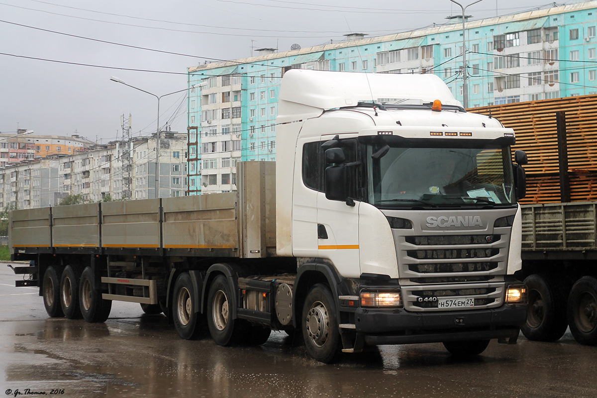 Саха (Якутия), № Н 574 ЕМ 27 — Scania ('2013) G440