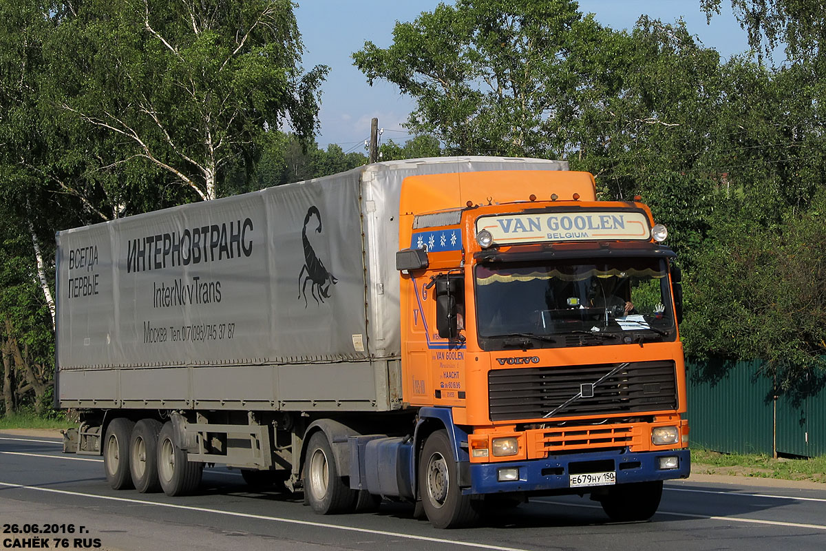 Московская область, № Е 679 НУ 150 — Volvo ('1987) F16