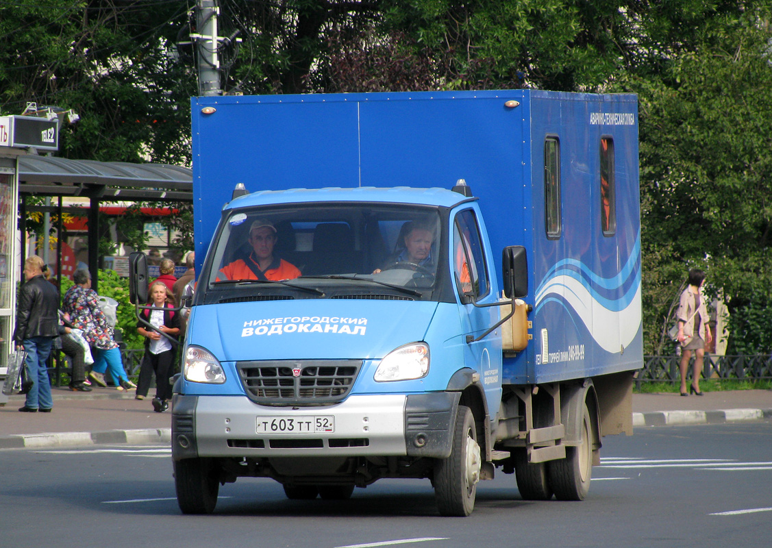 Нижегородская область, № Т 603 ТТ 52 — ГАЗ-33106 "Валдай"